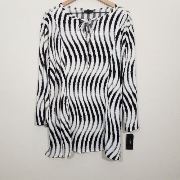 NWT Alfani Stretchy Top Blouse Size 2X - Picture 1 of 8
